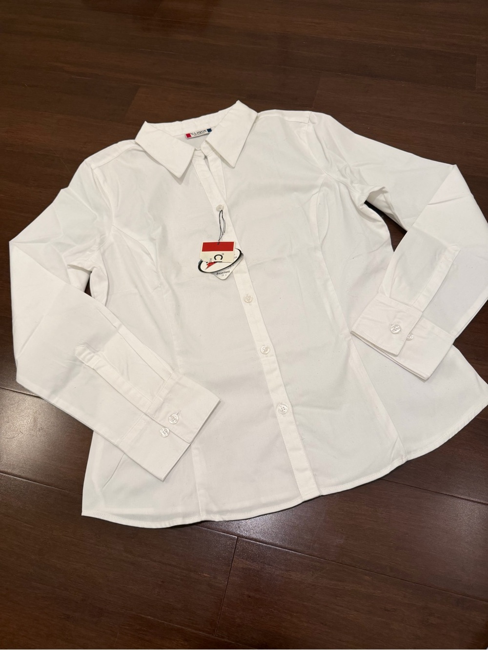 Clinique Classic White Button-Down Shirt